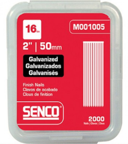 SENCO 16GA X 2"  ** CALL STORE FOR AVAILABILITY AND TO PLACE ORDER **
